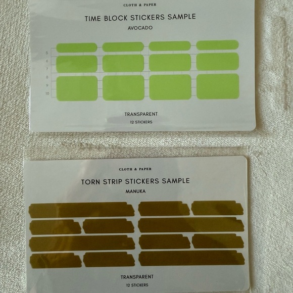 Cloth & Paper Colorful Sticker Bundle - Picture 2 of 8